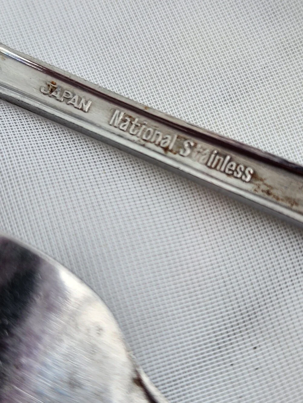 5 Pcs Vintage Flatware Lot Retired Nancy Pattern National Stainless Japan Floral